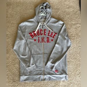 Bruce Lee roots of fight bloodline hooded sweatshirt
